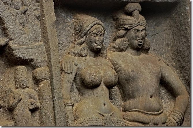 2000 year old Buddhist trail to Karla & Bhaja Caves as a day trip from Mumbai - Bhaja Caves: Monks, Chaityas, and Cave 12’s Carved Symbolism
