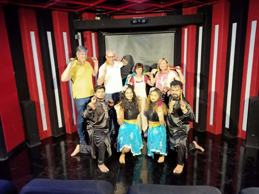 Combo of City and Bollywood Tour - Bollywood Studio Day: Sets, Live Shooting, Dance, and Dubbing