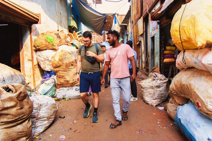 Dharavi: Daily Life inside Asia's Largest Slum walking tour - Industrial Dharavi: recycling, snacks, leather, pottery, textiles