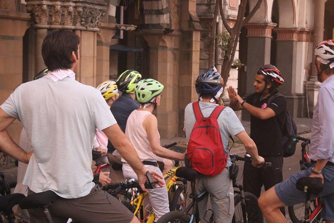 Early Morning Old Mumbai Private Cycle Tour With Breakfast - Meeting at Happy Cycle Shop in Colaba: the ride begins fast