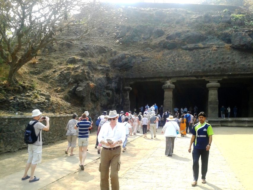 Elephanta Cave Tour with Bollywood Tour - City viewpoints between the caves and studios