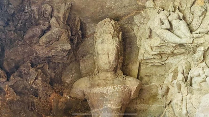 Elephanta caves tour in Mumbai - Group & Private Options - Inside the 5th-century caves: rock-cut Shiva temples you can actually understand