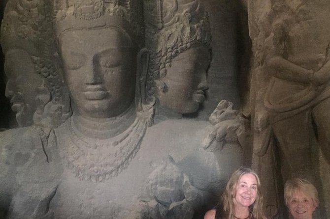Elephanta Caves Tour including Lunch and Transport - Entering Elephanta Caves: sculptures, mythology, and a steep approach