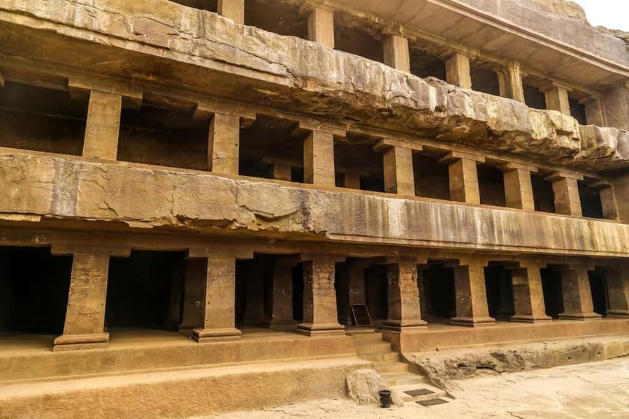 From Mumbai: Ajanta and Ellora Day Tour with Flights - Ajanta Caves: frescoes, Buddha scenes, and cave-by-cave art