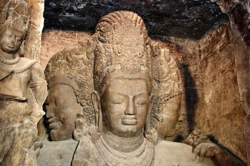 From Mumbai: Half-Day Elephanta Caves Tour with Ferry Ride - Beyond Cave 1: Smaller Caves, Courtyards, and Pillars