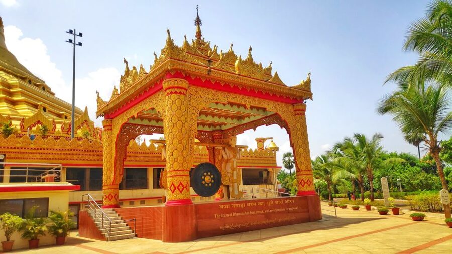 Mumbai: Kanheri Caves and The Golden Pagoda Temple - The Meditation Angle: What You’ll Actually Experience