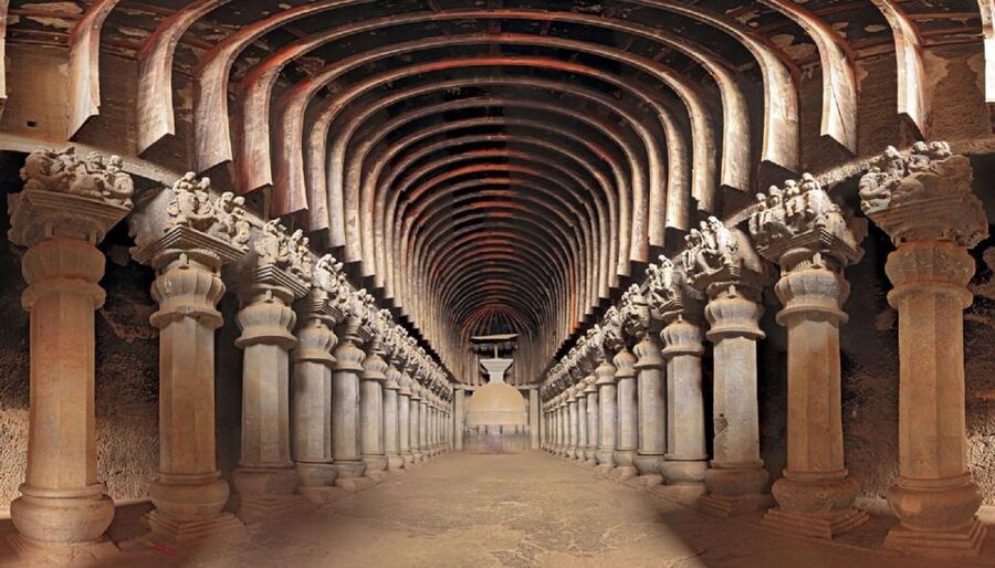 Mumbai: Karla and Bhaja Caves Full–Day Tour - What to look for inside Karla: carvings, chaityas, and inscriptions