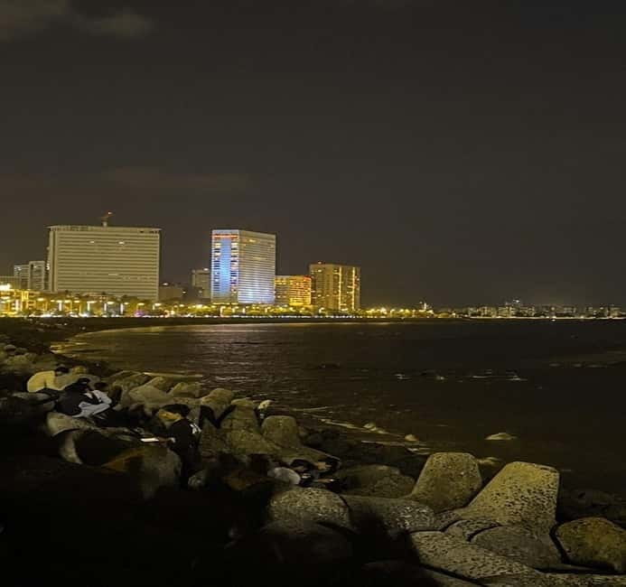 Mumbai: Private Night Sightseeing Tour with Pickup & Drop - Marine Drive: the Queen’s Necklace at night