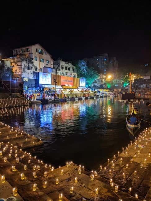Mumbai: Private Night Sightseeing Tour with Pickup & Drop - Banganga Tank: a spiritual stop that adds contrast