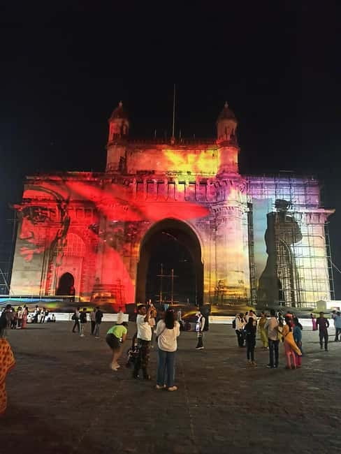 Night Tour: Mumbai’s Nights & Buzzing Bazaars - CSMT finale at night: the grand end point