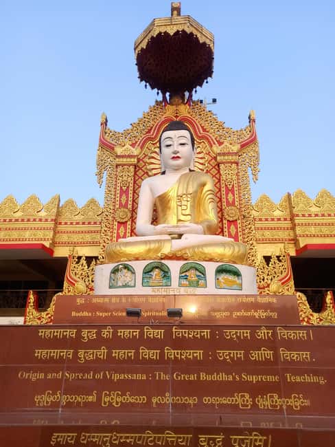 Private Mumbai Tour: Kanheri Caves & Golden Pagoda Temple - Two sacred sites, one private flow through Mumbai
