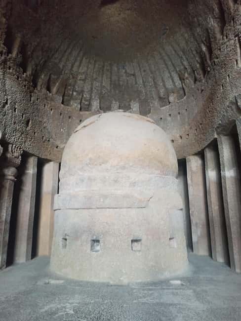 Private Mumbai Tour: Kanheri Caves & Golden Pagoda Temple - Kanheri Caves: basalt chambers, chaityas, viharas, and the feel of study