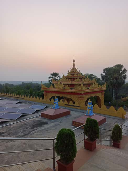 Private Mumbai Tour: Kanheri Caves & Golden Pagoda Temple - Golden Vipassana Pagoda: a meditation-first landmark with city views