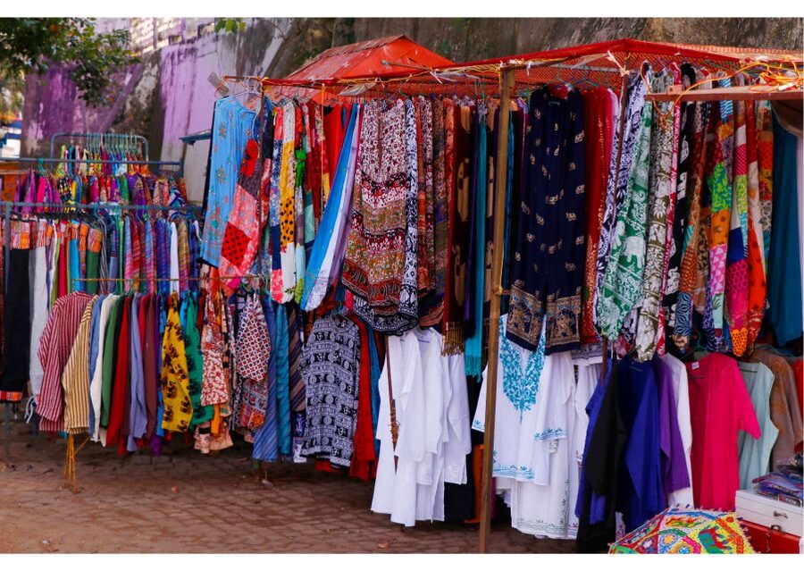 Vibrant Markets of Mumbai (2 Hours Guided Walking Tour) - Zaveri Bazaar: jewelry street shopping with guardrails